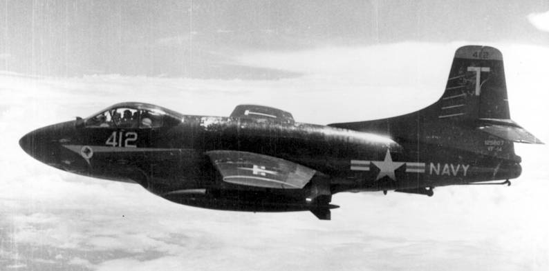 vf-14 tophatters fighter squadron douglas f3d-2 skyknight