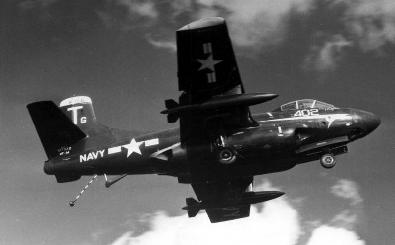 vf-14 tophatters douglas f3d skyknight atg-201 uss intrepid cv 11