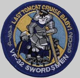 vf-32 swordsmen cruise patch