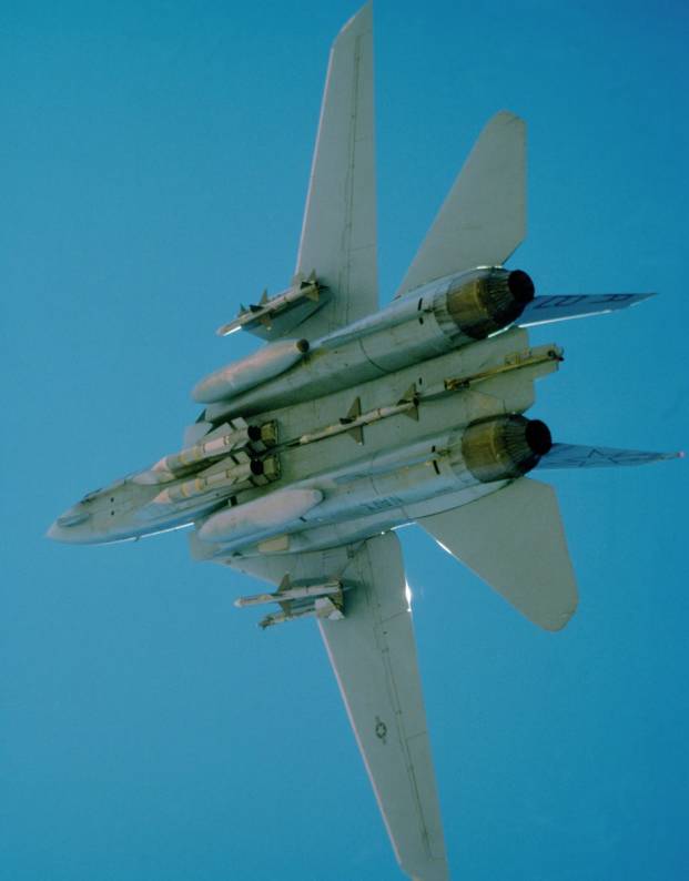fighter squadron vf-33 starfighters f-14a tomcat cvw-1 uss america cv-66 1991