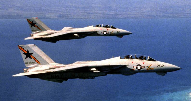 vf-33 starfighters fitron f-14a tomcat us navy