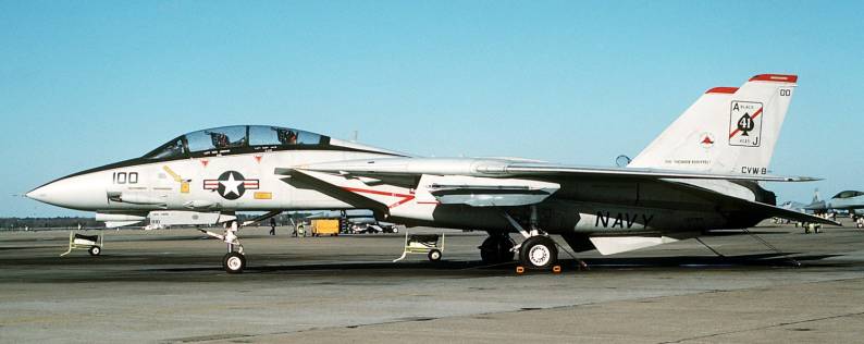 f-14a tomcat fighter squadron vf-41 black aces carrier air wing cvw-8 uss theodore roosevelt cvn 71