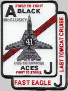 vf-41 black aces cruise patch