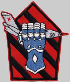 vf-43 challengers fighter squadron crest insignia patch badge atlantic fleet adversary