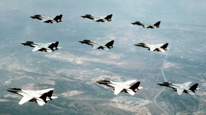 fighter squadron vf-51 screaming eagles f-14a tomcat nas miramar california