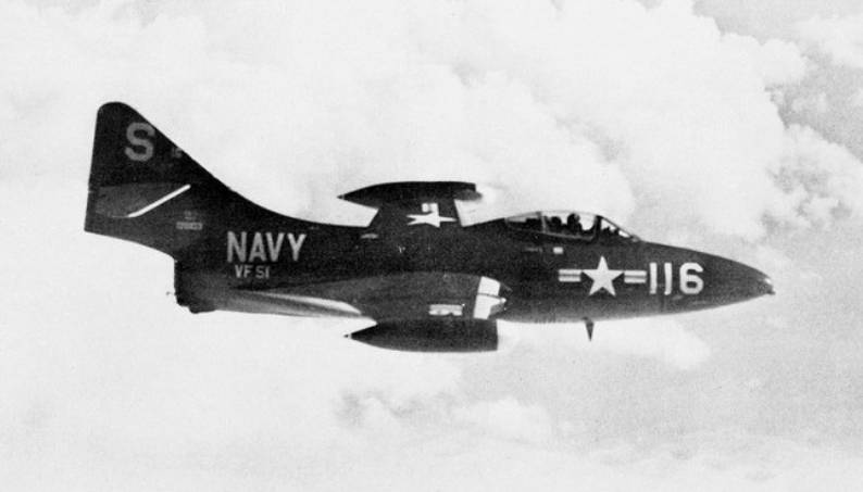 vf-51 screaming eagles f9f-2 panther cvg-5 uss valley forge cva 45