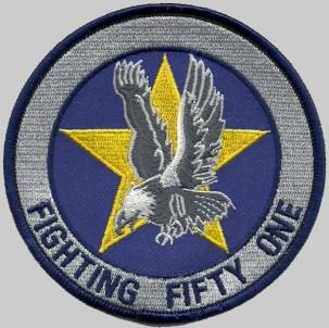 vf-51 screaming eagles patch crest insignia badge fitron us navy