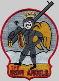 fighter squadron vf-53 iron angels crest insignia patch badge