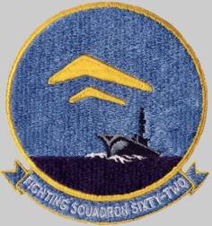 vf-62 boomerangs crest insignia patch badge fighter squadron us navy