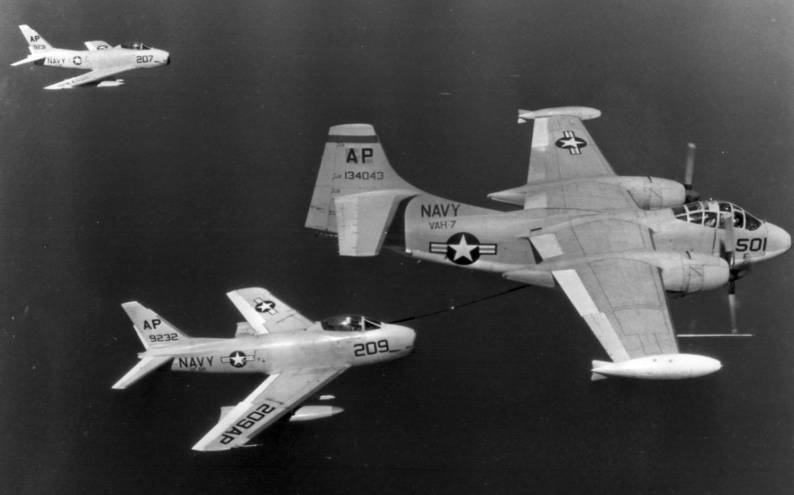 fighter squadron vf-62 boomerangs fj-3m fury air task group atg-201 uss essex cva 9