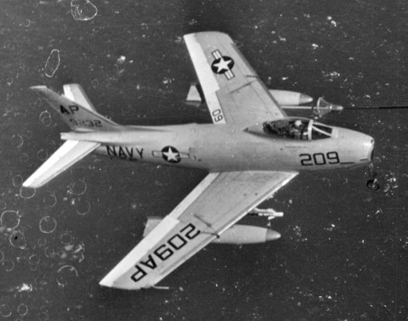 vf-62 boomerangs fj-3 fury atg-201 uss essex cva 9