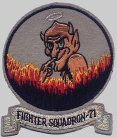 vf-71 crest insignia patch badge fighter squadron fitron us navy