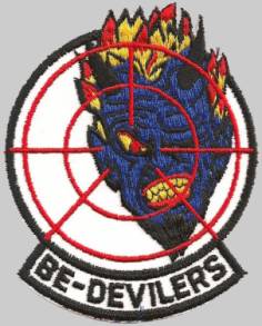 Vf-74 fighter squadron fitron be-devilers patch crest insignia badge