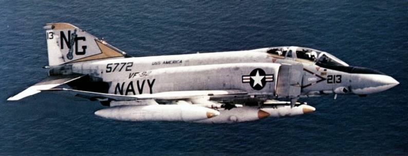 fighter squadron vf-92 silver kings f-4j phantom cvw-9 uss america cva 66