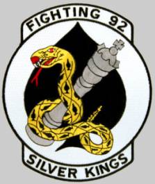 vf-92 silver kings patch badge crest insignia fitron