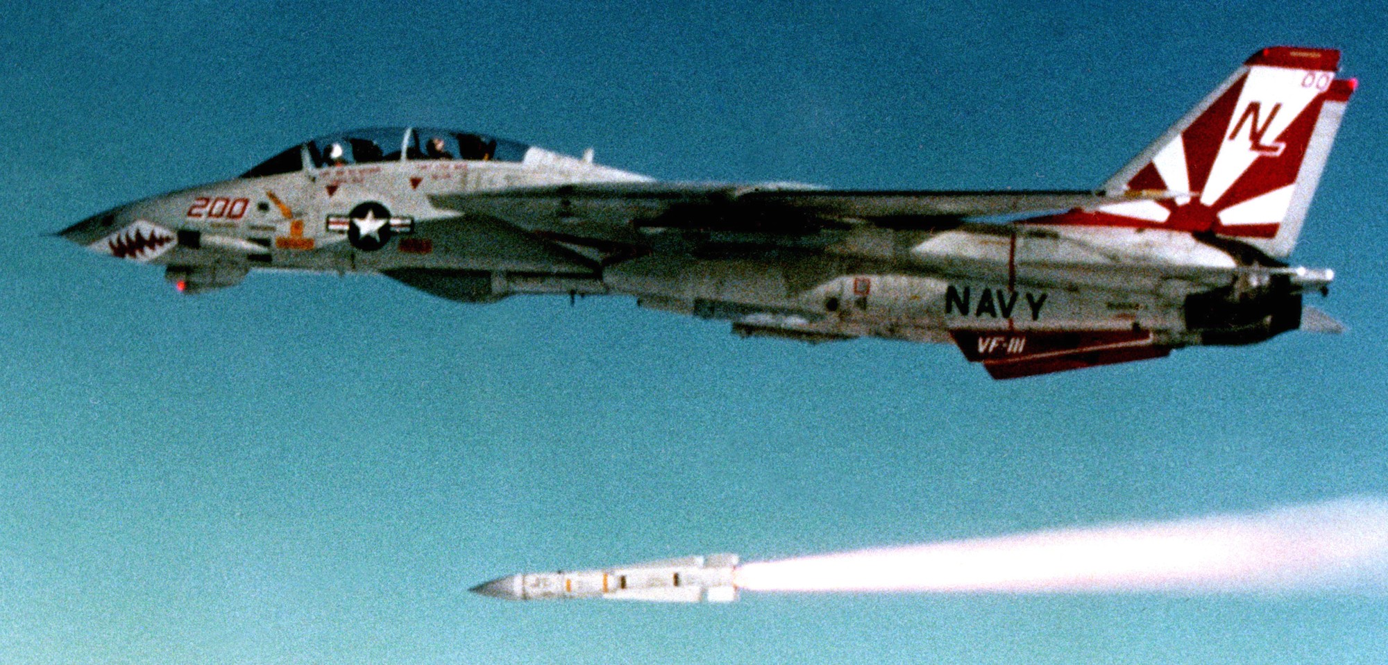 vf-111 sundowners fighter squadron f-14a tomcat cvw-15 aim-54 phoenix sam missile 09