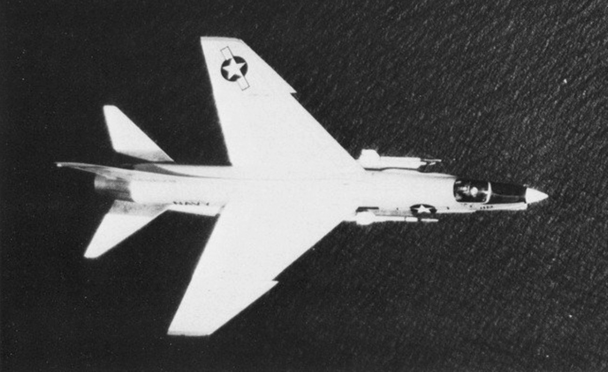 vf-111 sundowners fighter squadron f-8h crusader cvw-16 uss ticonderoga cva-14 us navy 47