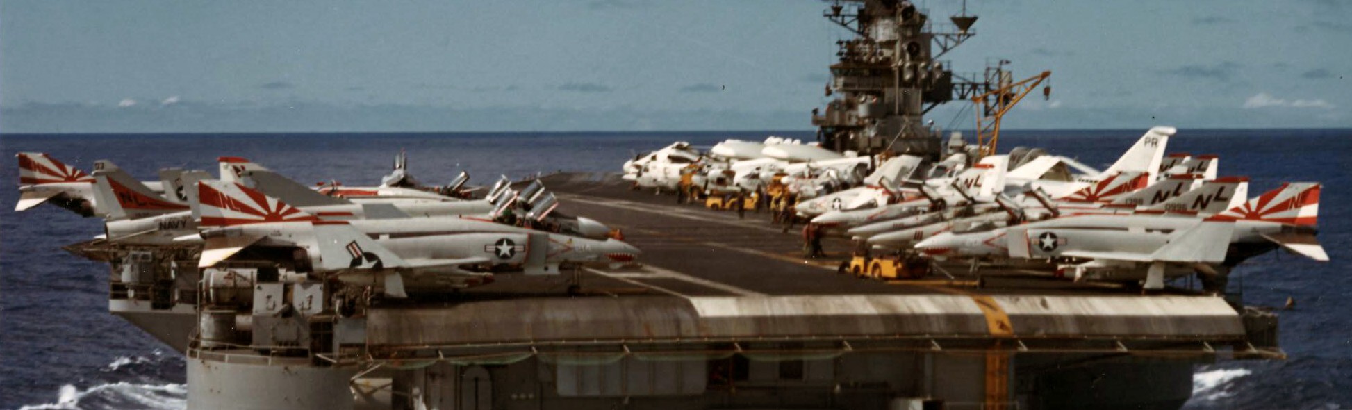 vf-111 sundowners fighter squadron f-4b phantom ii cvw-15 uss coral sea cv-43 us navy 50