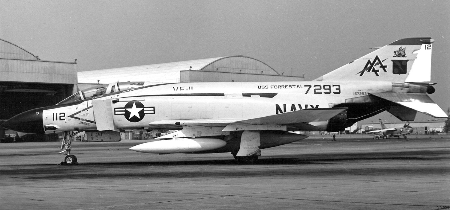 vf-11 red rippers fighter squadron us navy fitron f-4j phantom ii carrier air wing cvw-17 uss forrestal cv-59 89