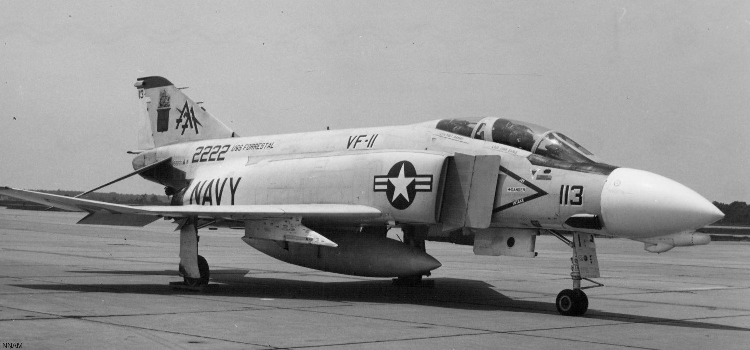 vf-11 red rippers fighter squadron us navy fitron f-4b phantom ii carrier air wing cvw-17 uss forrestal cva-59 91