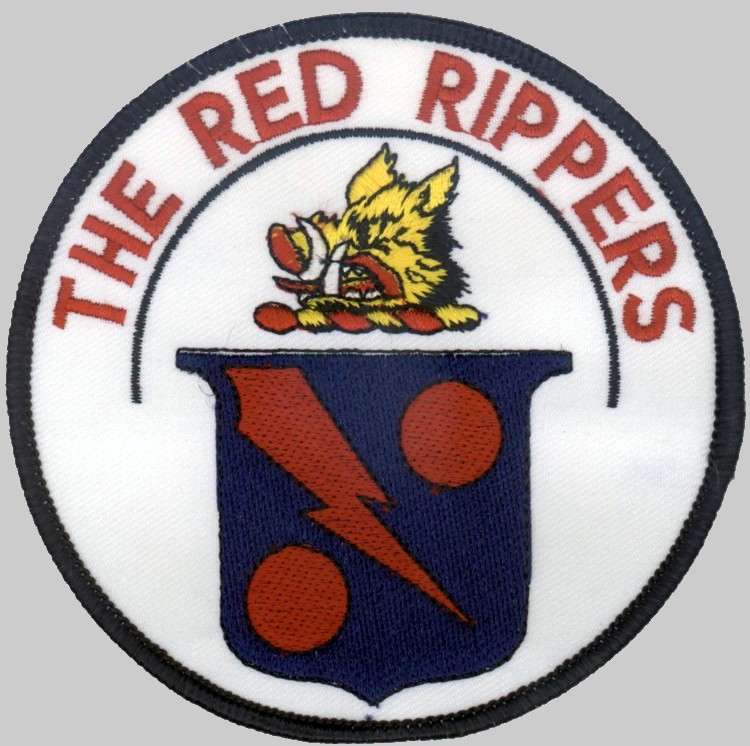 vf-11 red rippers insignia crest patch badge fighter squadron us navy f-14 tomcat 03p
