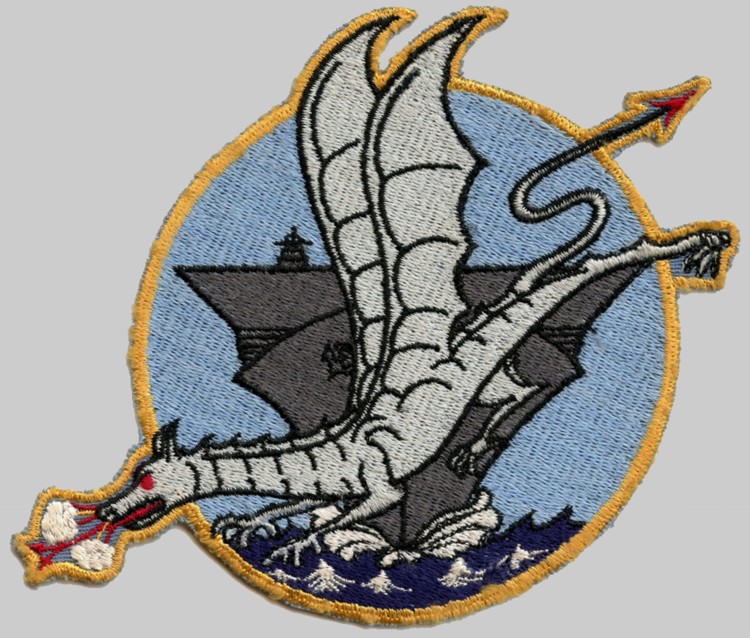 vf-192 dragons insignia crest patch badge fighter squadron us navy 02x