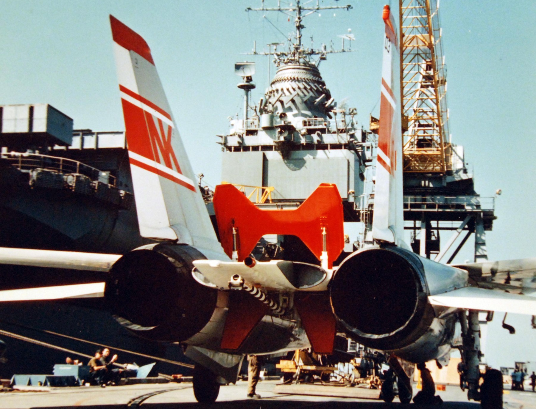 vf-1 wolfpack fighter squadron f-14a tomcat carrier air wing cvw-14 uss enterprise cvn-65 05