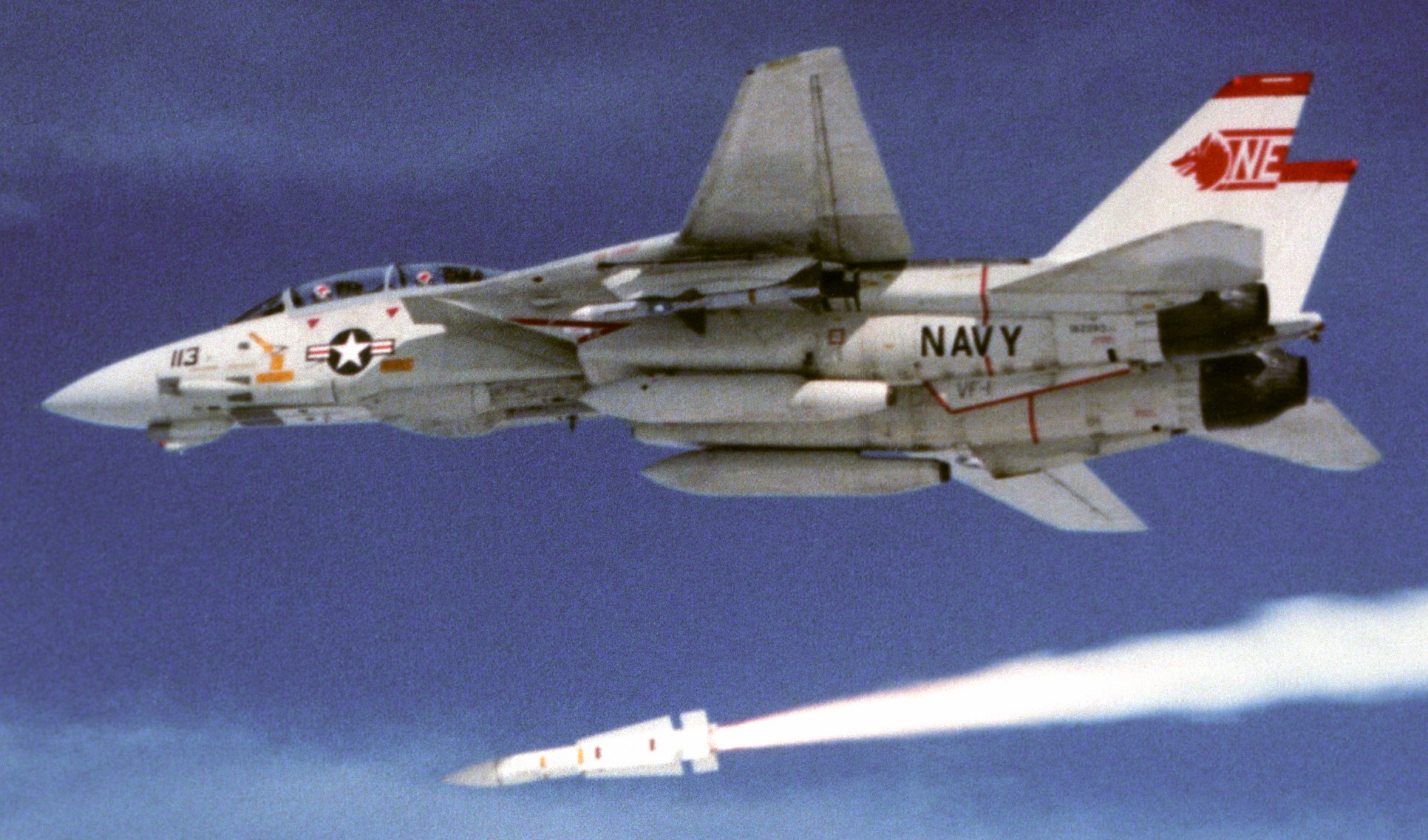 vf-1 wolfpack fighter squadron f-14a tomcat carrier air wing cvw-2 uss ranger cv-61 26