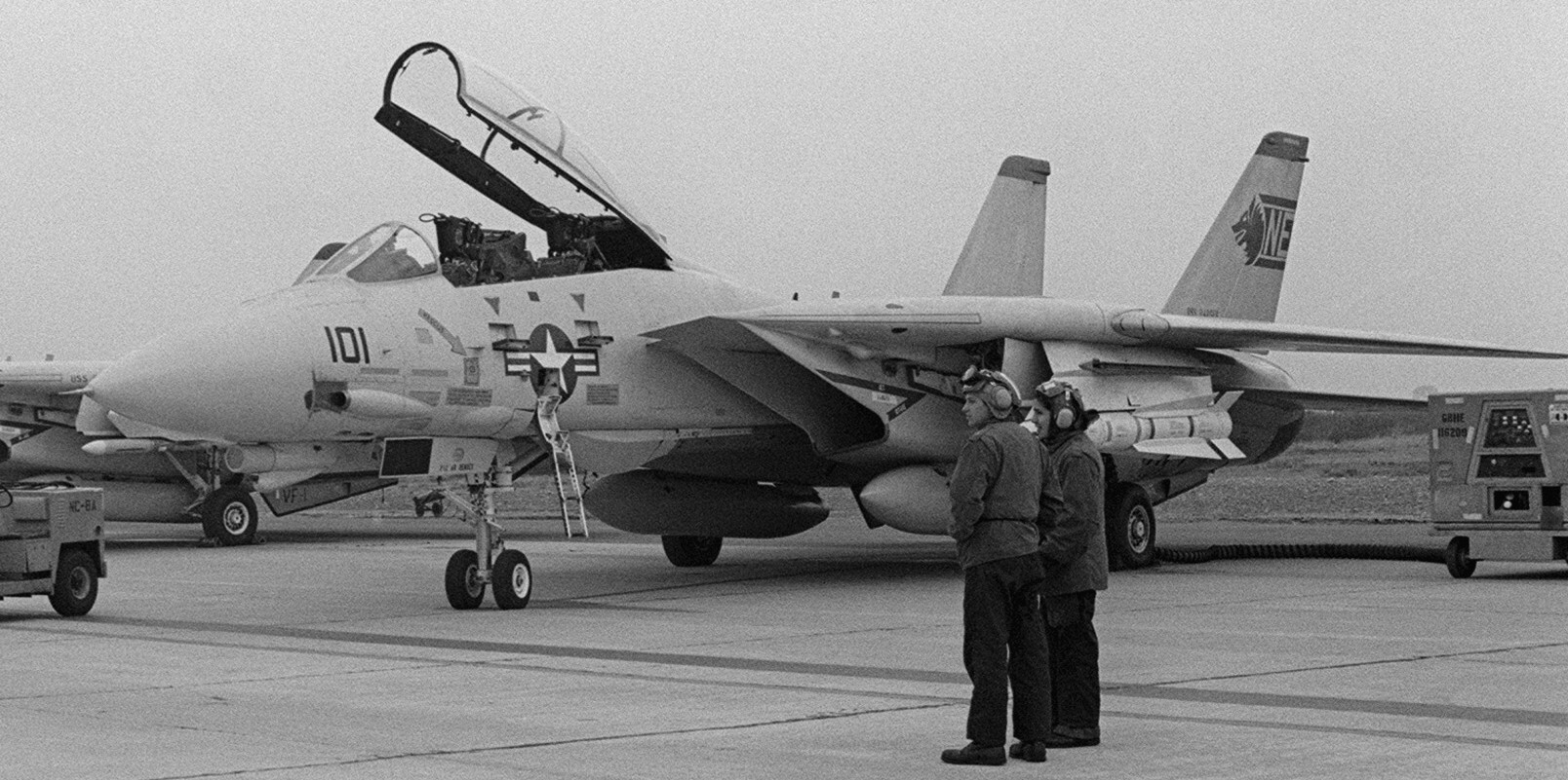 vf-1 wolfpack fighter squadron f-14a tomcat carrier air wing cvw-2 nas miramar california