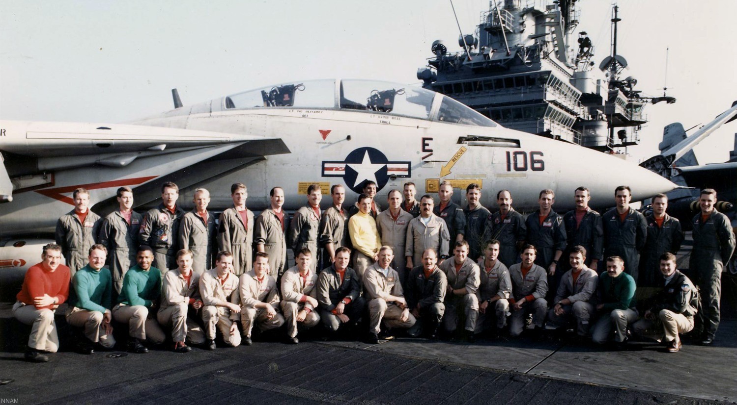 vf-1 wolfpack fighter squadron f-14a tomcat carrier air wing cvw-2 uss ranger cv-61 68