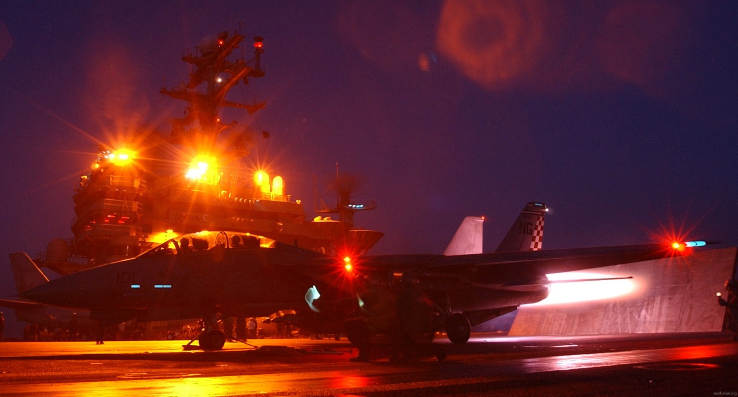 vf-211 fighting checkmates fighter squadron f-14a tomcat us navy carrier air wing cvw-9 uss john c. stennis cvn-74 05