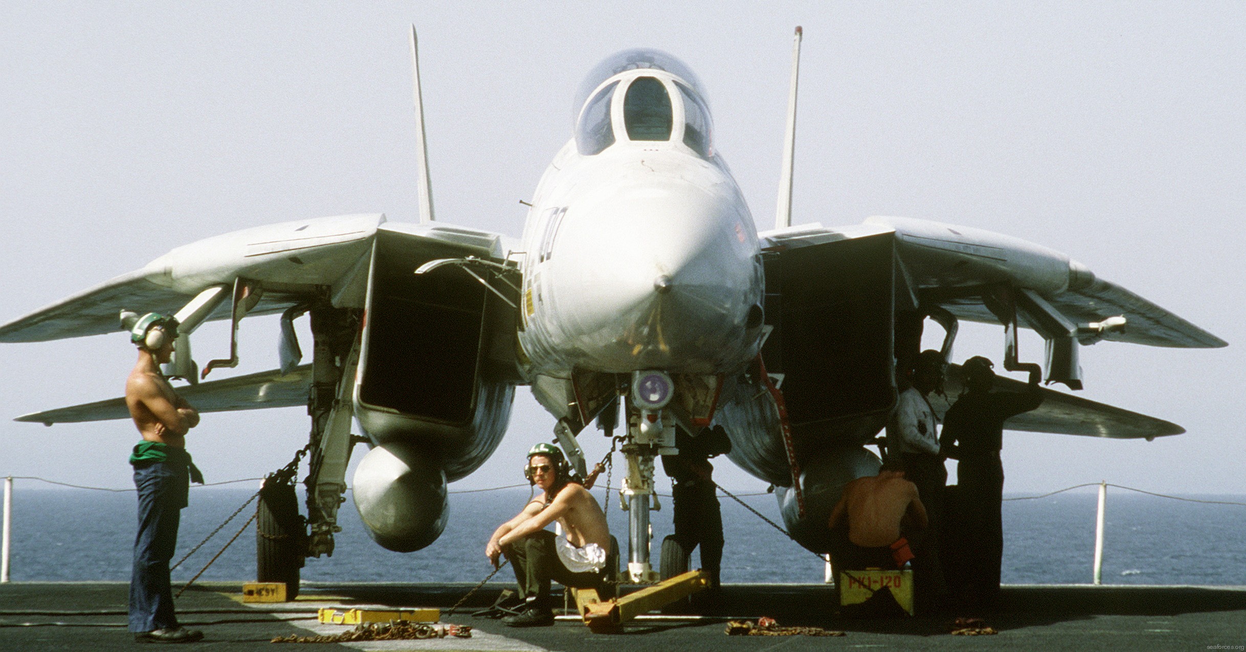 vf-211 fighting checkmates fighter squadron f-14a tomcat us navy carrier air wing cvw-9 uss kitty hawk cv-63 67