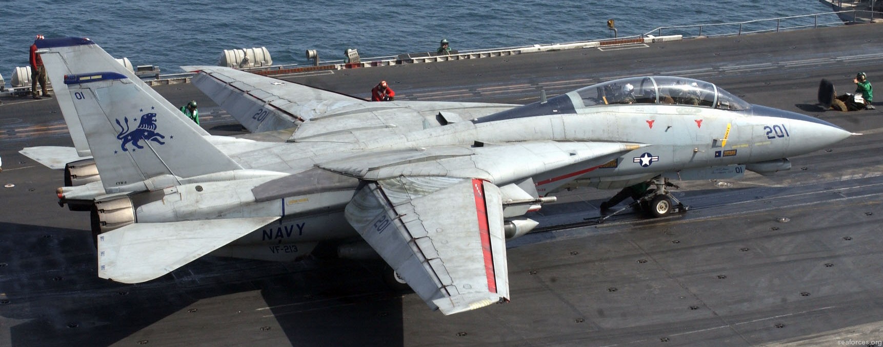 vf-213 black lions fighter squadron us navy f-14d tomcat carrier air wing cvw-8 uss theodore roosevelt cvn-71 16