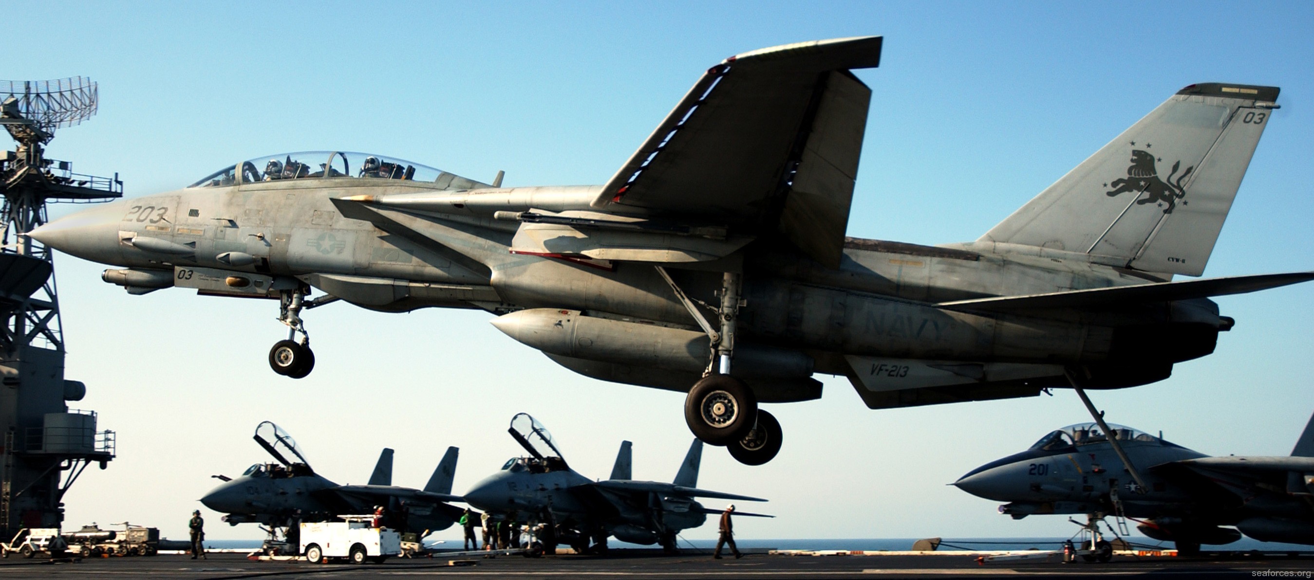 vf-213 black lions fighter squadron us navy f-14d tomcat carrier air wing cvw-8 uss theodore roosevelt cvn-71 22