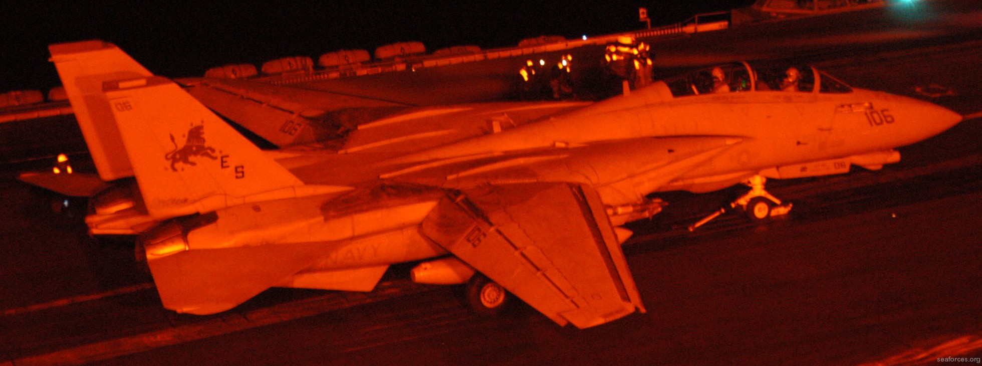 vf-213 black lions fighter squadron us navy f-14d tomcat carrier air wing cvw-8 uss theodore roosevelt cvn-71 50