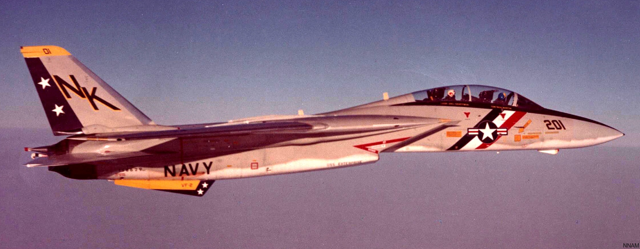 vf-2 bounty hunters fighter squadron fitron f-14a tomcat carrier air wing cvw-14 09