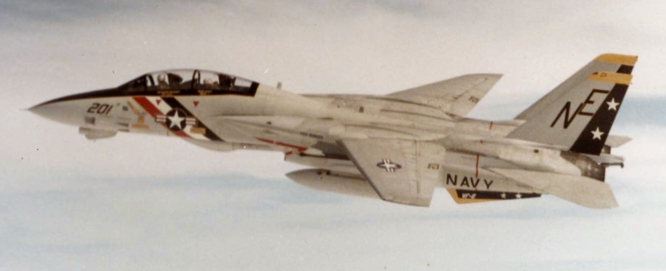 vf-2 bounty hunters fighter squadron fitron f-14a tomcat carrier air wing cvw-2 uss ranger cv-61 28