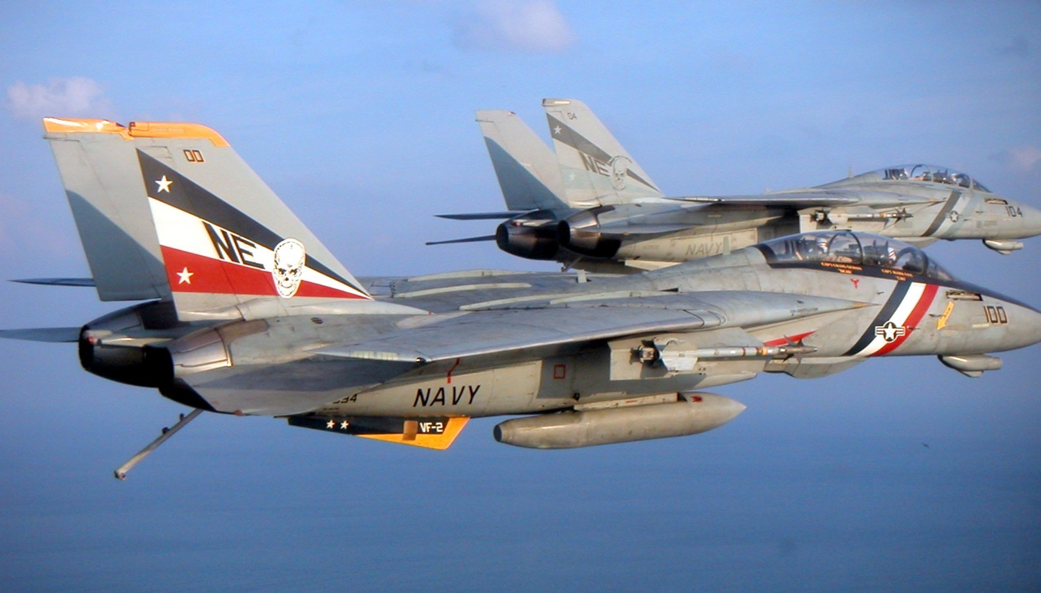 VF-2 Bounty Hunters Fighter Squadron US Navy F-14 Tomcat