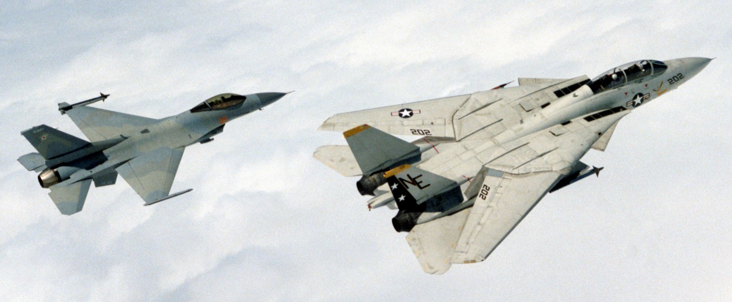 vf-2 bounty hunters fighter squadron fitron f-14a tomcat carrier air wing cvw-2 uss ranger cv-61 81