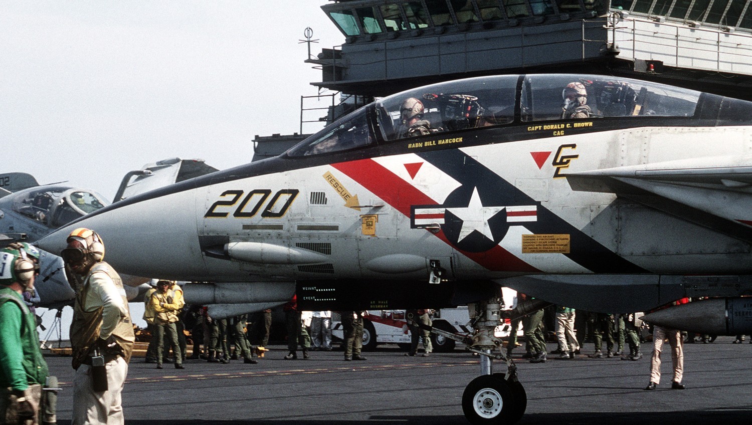 vf-2 bounty hunters fighter squadron fitron f-14a tomcat carrier air wing cvw-2 uss ranger cv-61 97