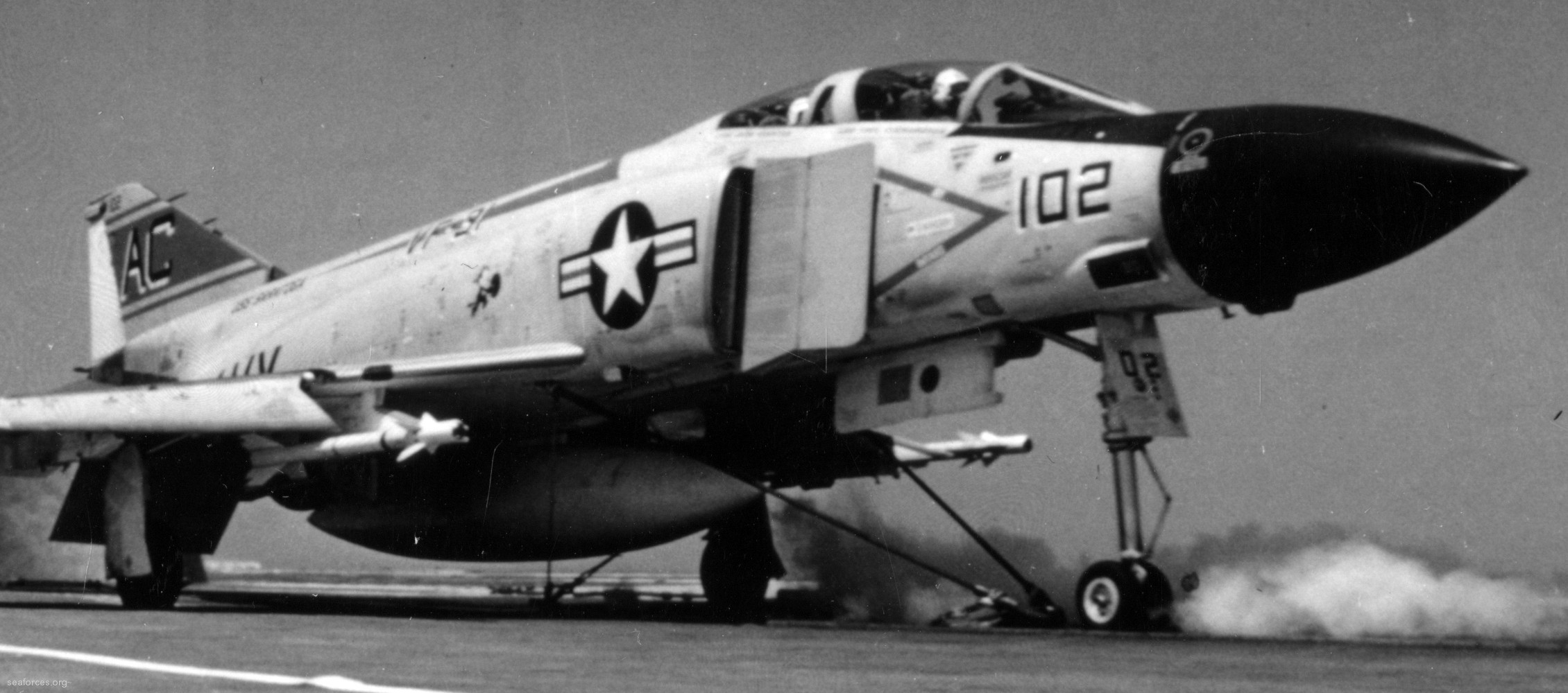 vf-31 tomcatters fighter squadron navy f-4j phantom ii cvw-3 uss saratoga cv-60 120