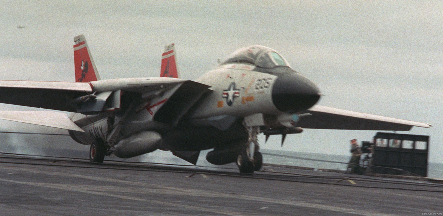 vf-31 tomcatters fighter squadron navy f-14a tomcat cvw-6 uss forrestal cv-59 188