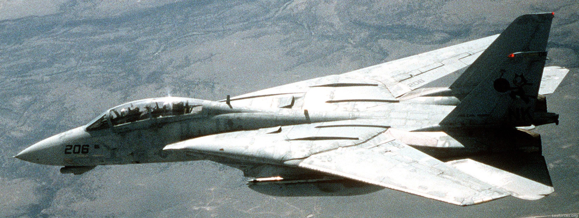 vf-31 tomcatters fighter squadron navy f-14d tomcat cvw-14 nas miramar california 198