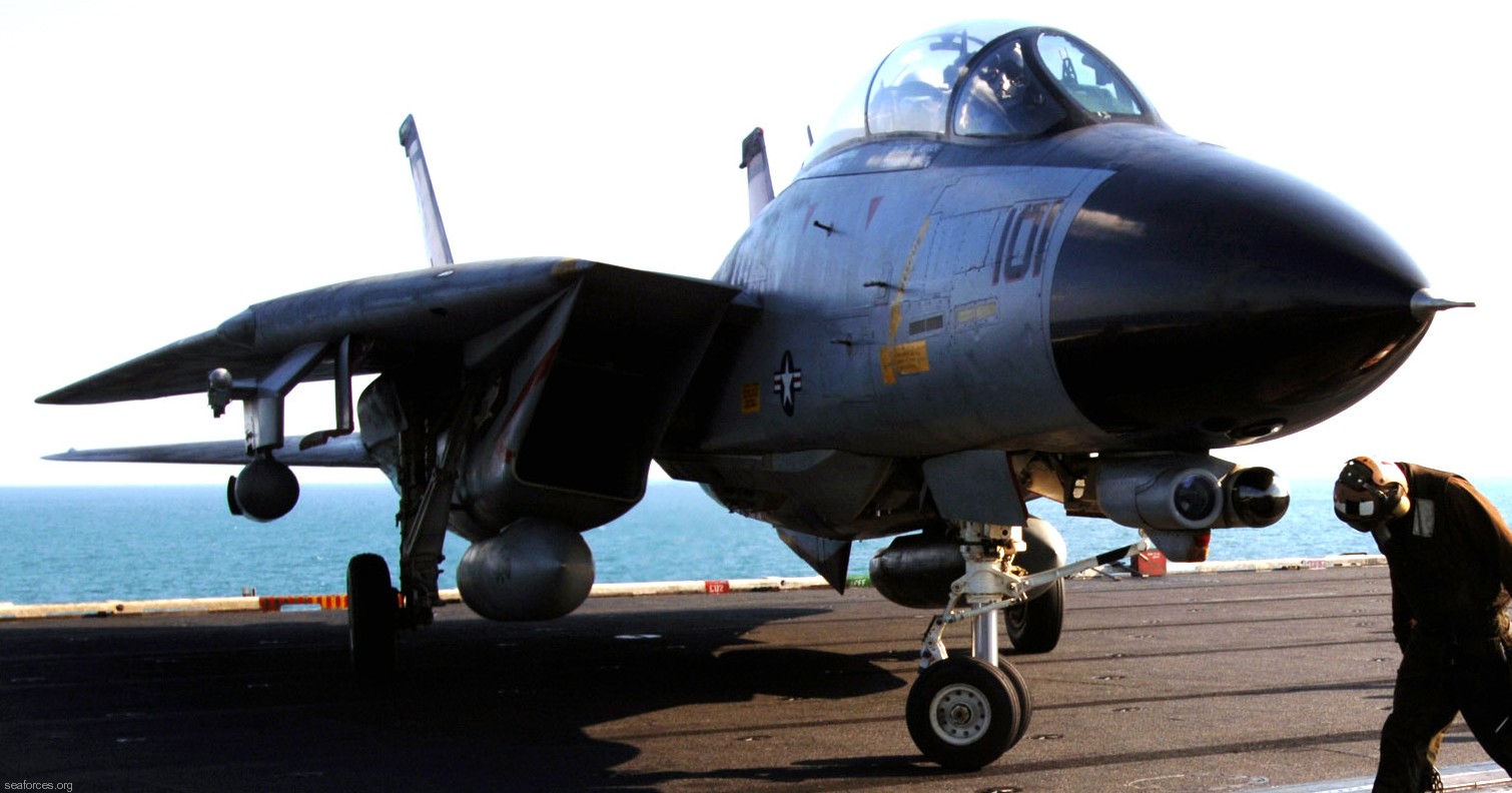 vf-31 tomcatters fighter squadron navy f-14d tomcat cvw-8 uss theodore roosevelt cvn-71 51