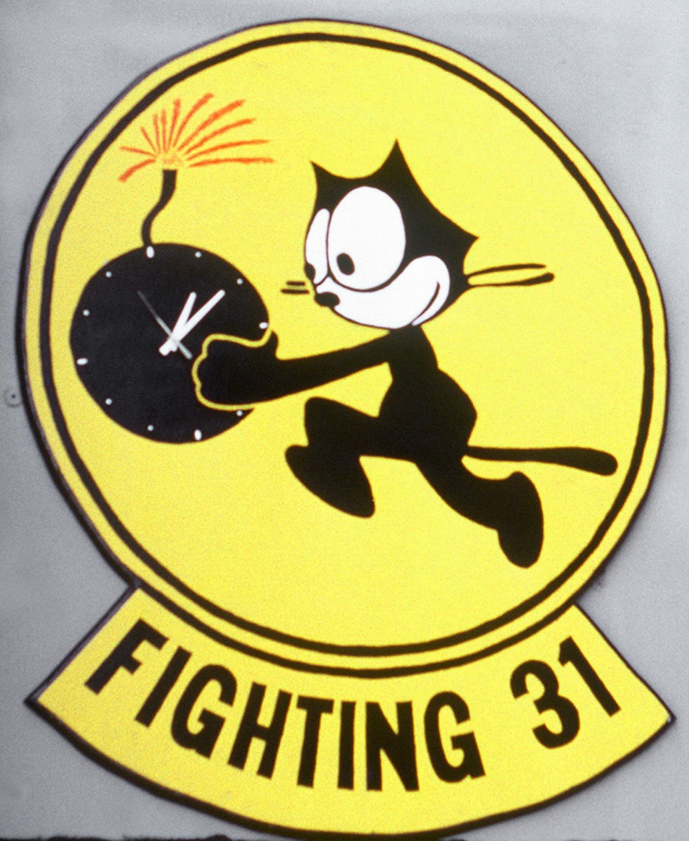 vf-31 tomcatters insignia crest patch fighter squadron navy 03a