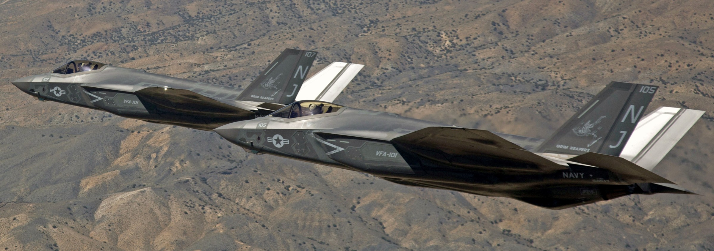 vfa-101 grim reapers strike fighter squadron us navy f-35c lightning jsf frs 06