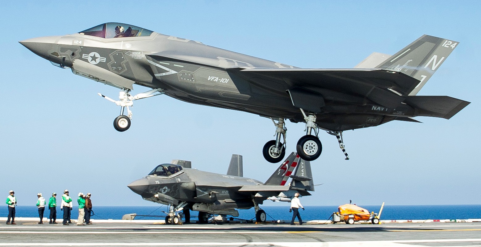 vfa-101 grim reapers strike fighter squadron us navy f-35c lightning jsf frs 39