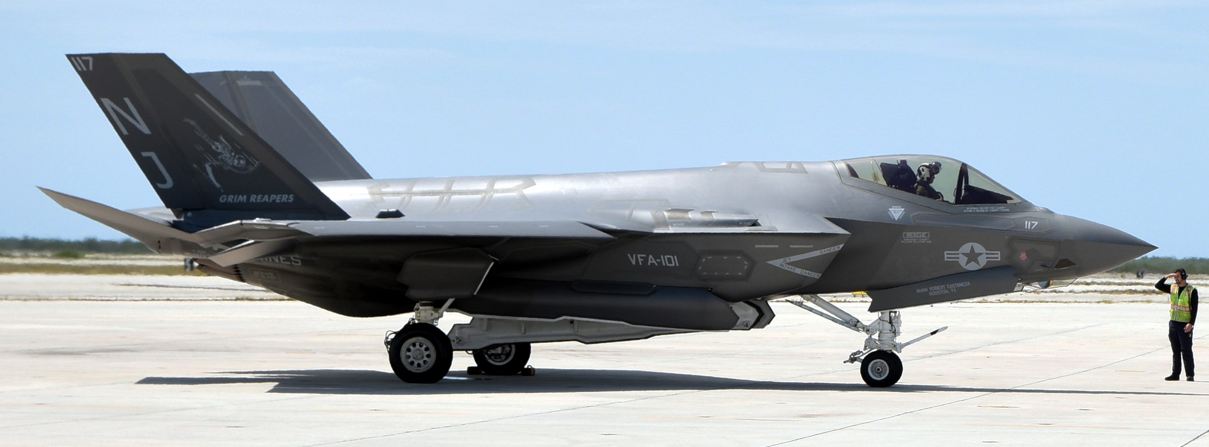 vfa-101 grim reapers strike fighter squadron us navy f-35c lightning jsf frs 61 nas key west florida