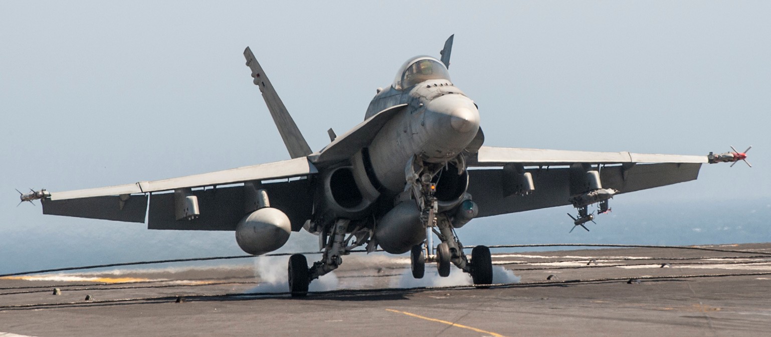 vfa-113 stingers f/a-18c hornet cvw-17 uss carl vinson cvn-70 2014 12