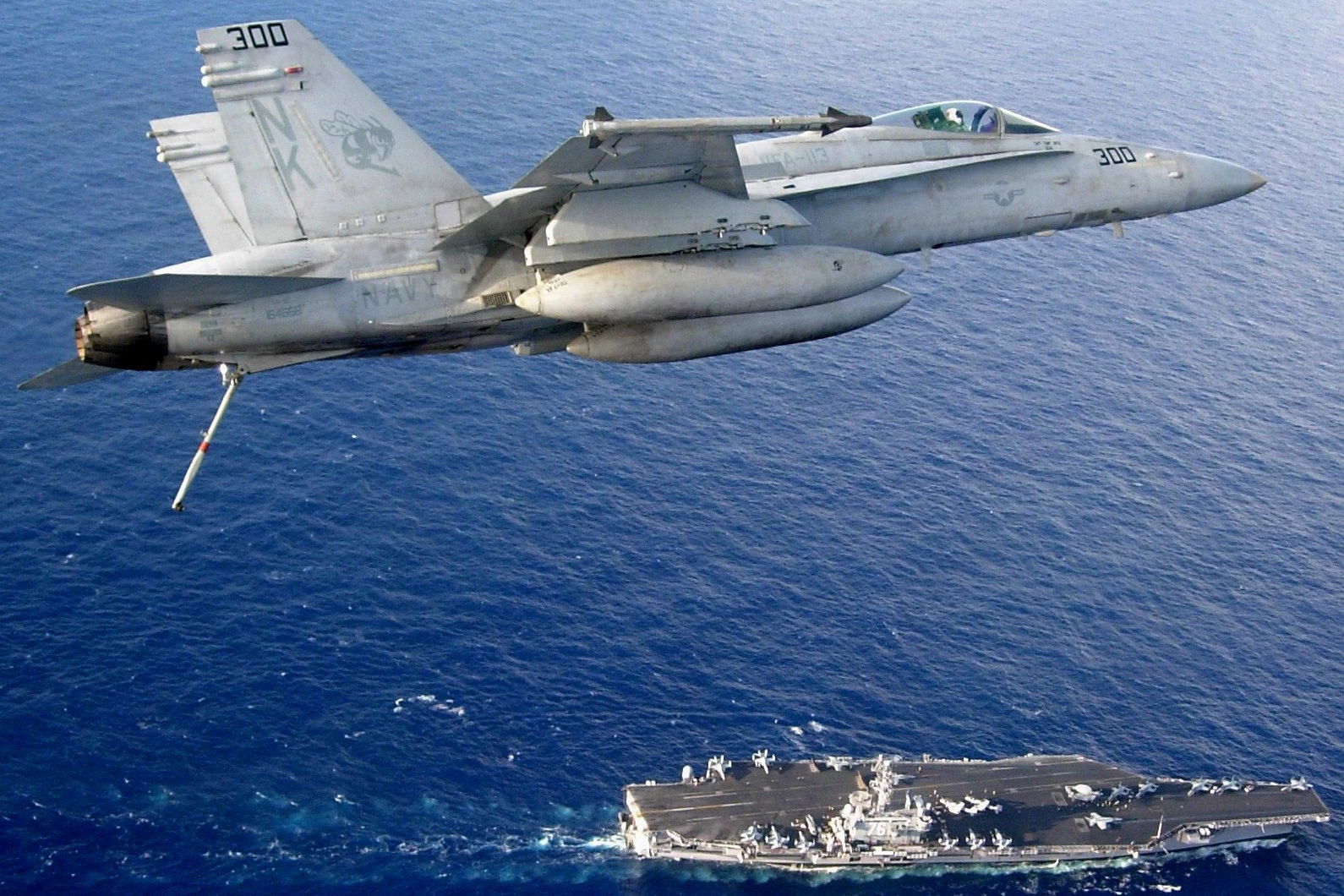 vfa-113 stingers f/a-18c hornet cvw-14 uss ronald reagan cvn-76 2008 47